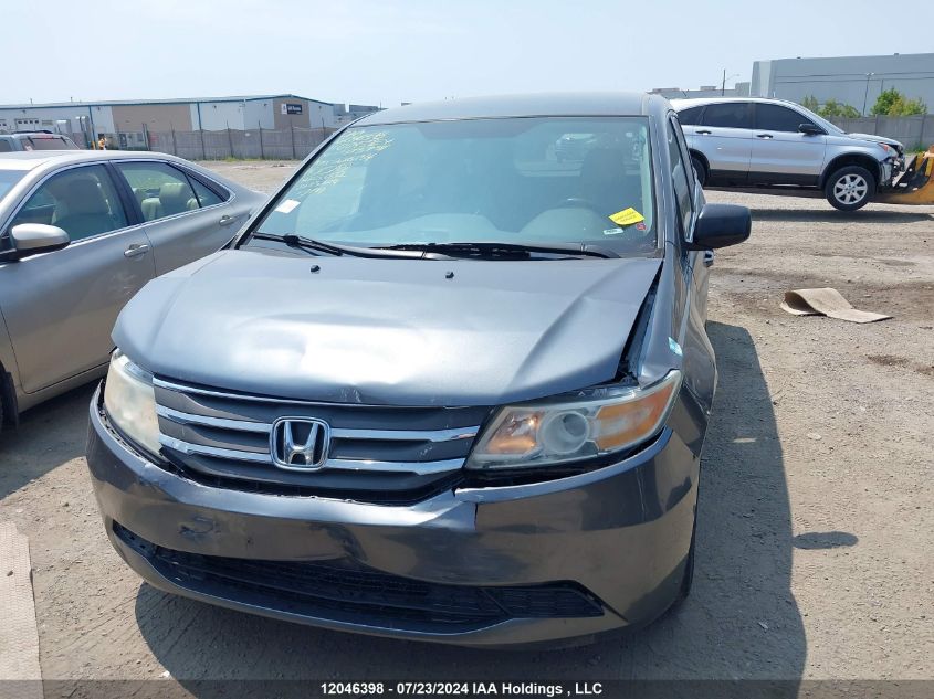 2011 Honda Odyssey VIN: 5FNRL5H28BB503734 Lot: 12046398