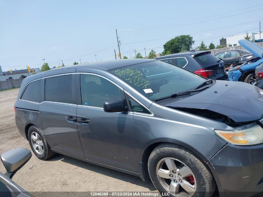 2011 Honda Odyssey VIN: 5FNRL5H28BB503734 Lot: 12046398