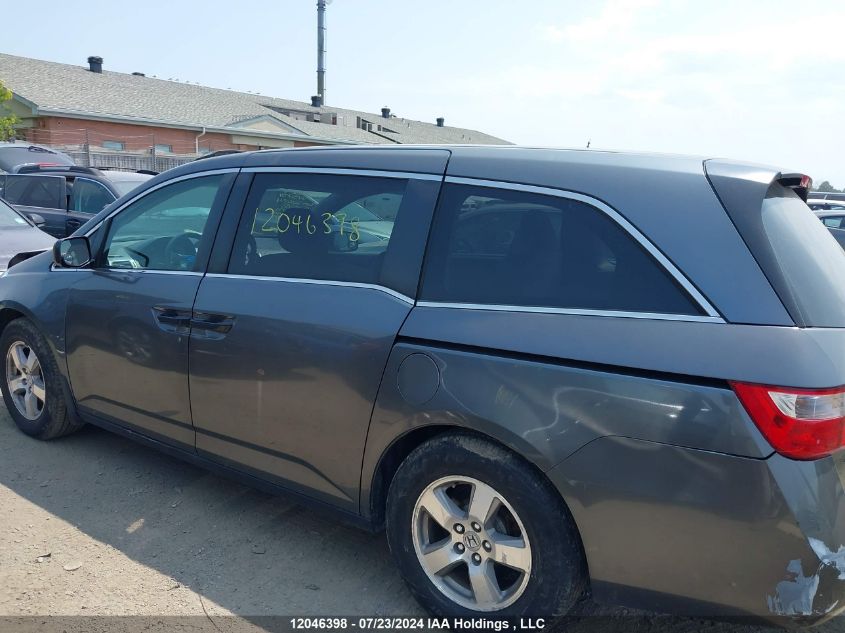 2011 Honda Odyssey VIN: 5FNRL5H28BB503734 Lot: 12046398
