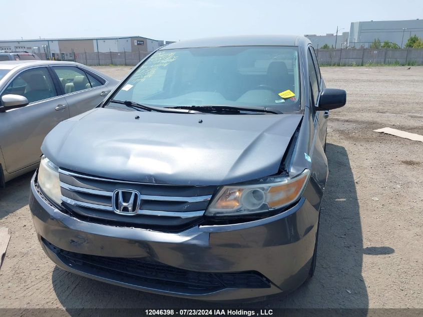 2011 Honda Odyssey VIN: 5FNRL5H28BB503734 Lot: 12046398
