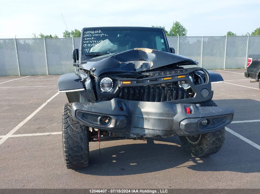 2013 Jeep Wrangler Sport VIN: 1C4GJWAG5DL679407 Lot: 12046407
