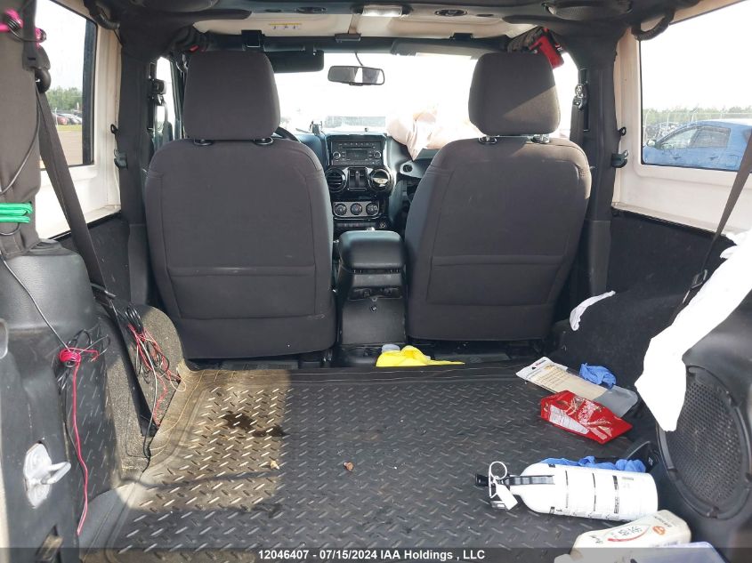 2013 Jeep Wrangler Sport VIN: 1C4GJWAG5DL679407 Lot: 12046407