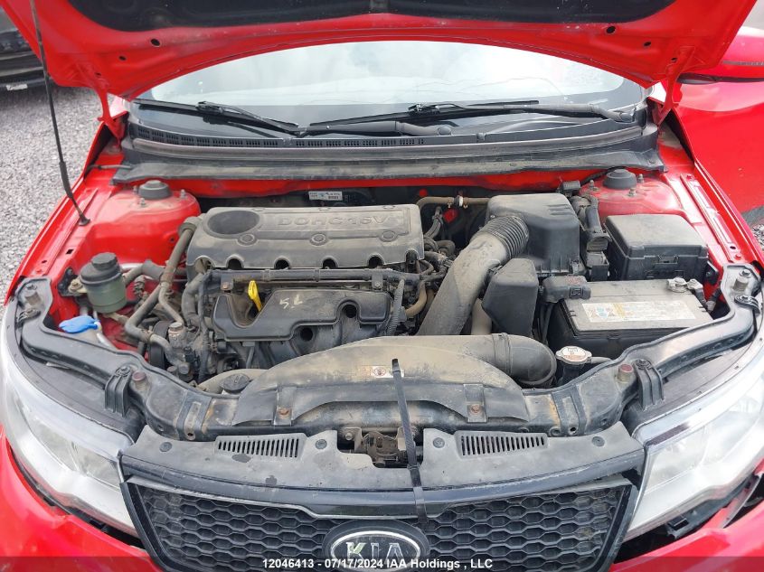 2013 Kia Forte Sx VIN: KNAFW6A33D5665498 Lot: 12046413