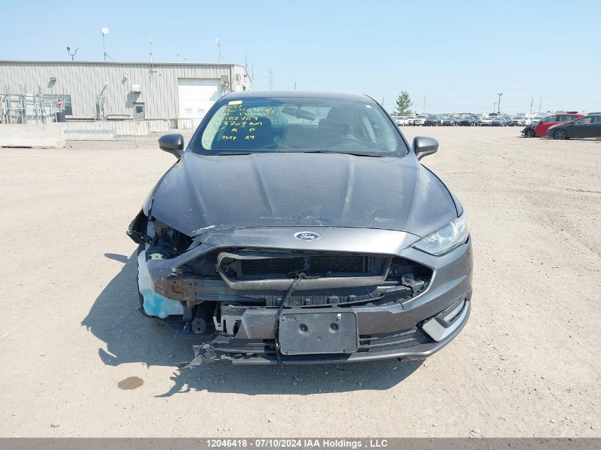 2018 Ford Fusion Se VIN: 3FA6P0H71JR182709 Lot: 12046418