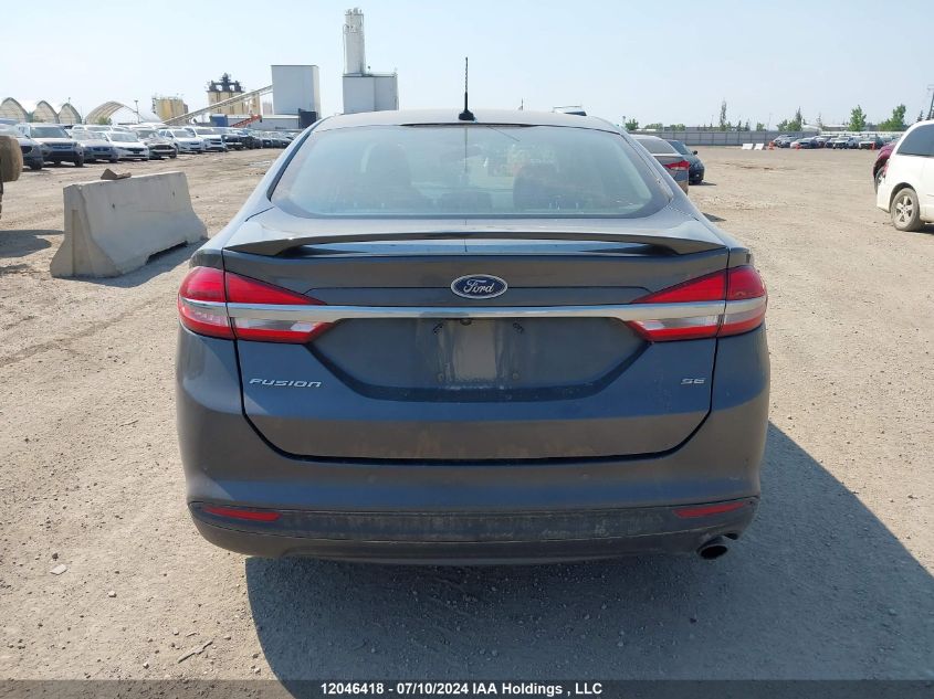 2018 Ford Fusion Se VIN: 3FA6P0H71JR182709 Lot: 12046418