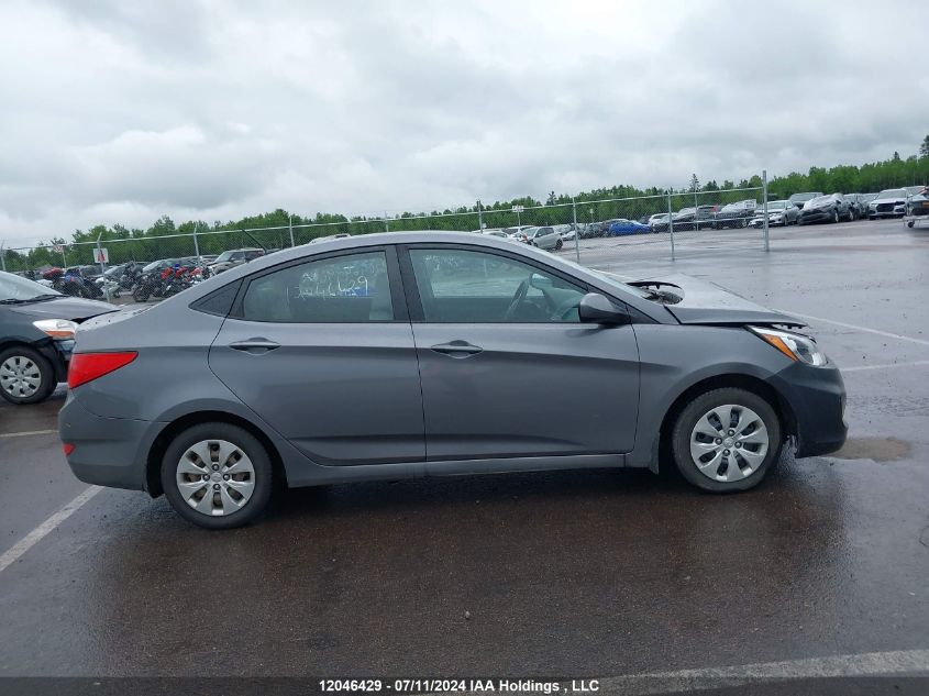 2017 Hyundai Accent Se VIN: KMHCT4AE5HU329301 Lot: 12046429