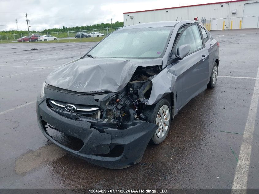 2017 Hyundai Accent Se VIN: KMHCT4AE5HU329301 Lot: 12046429