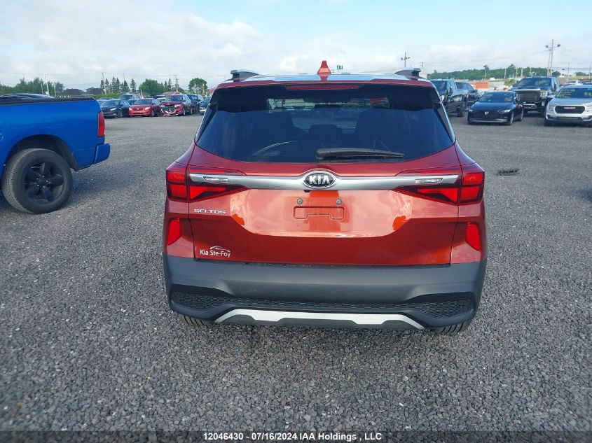 2021 Kia Seltos Lx VIN: KNDEPCAAXM7120220 Lot: 12046430