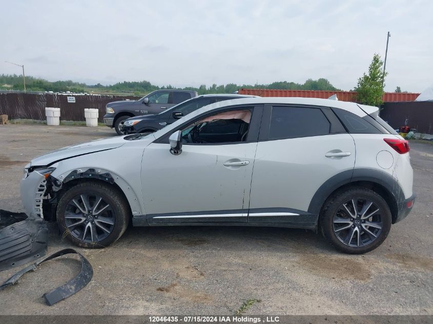 2018 Mazda Cx-3 Grand Touring VIN: JM1DKFD71J0332780 Lot: 12046435