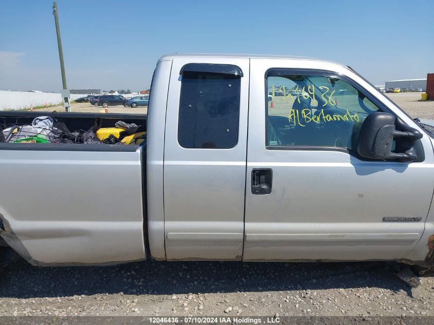 2002 Ford Super Duty F-350 Srw VIN: 1FTSX31F42ED63061 Lot: 12046436