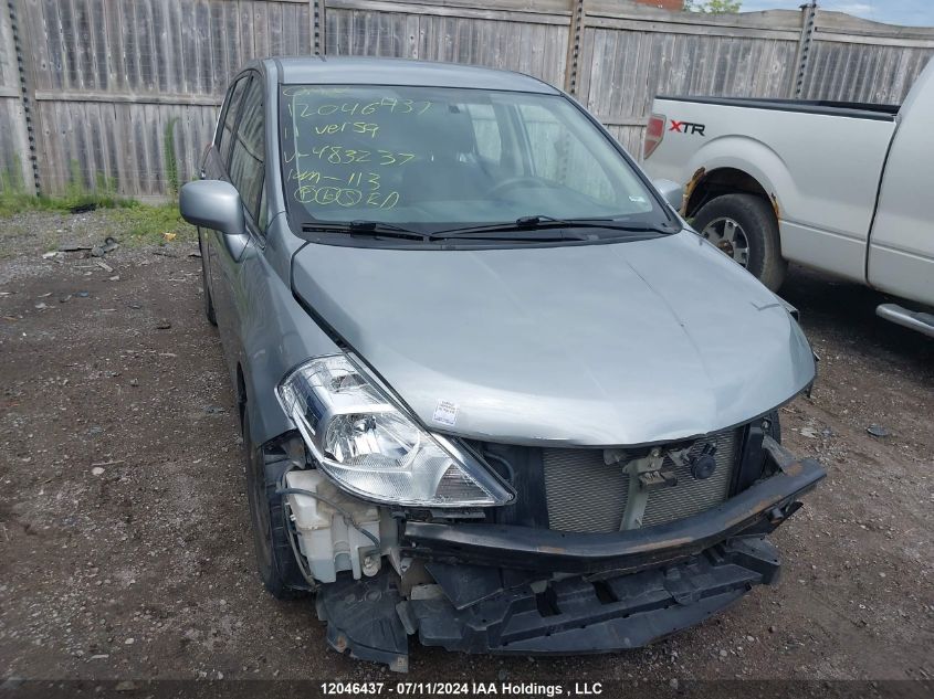 2011 Nissan Versa S/Sl VIN: 3N1BC1CP0BL483237 Lot: 12046437
