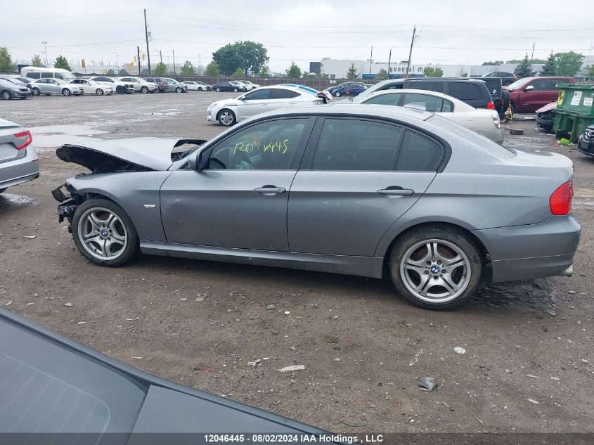 2011 BMW 3 Series VIN: WBAPG7C52BA936433 Lot: 12046445