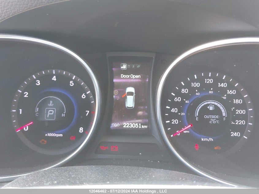 2015 Hyundai Santa Fe Sport VIN: 5XYZUDLA0FG298558 Lot: 12046462