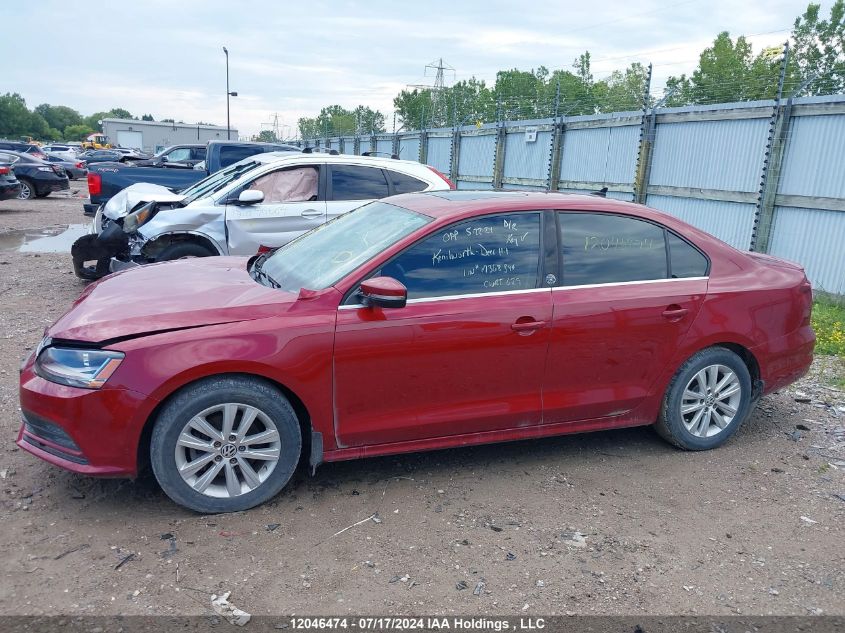 2017 Volkswagen Jetta VIN: 3VWDB7AJ4HM368344 Lot: 12046474