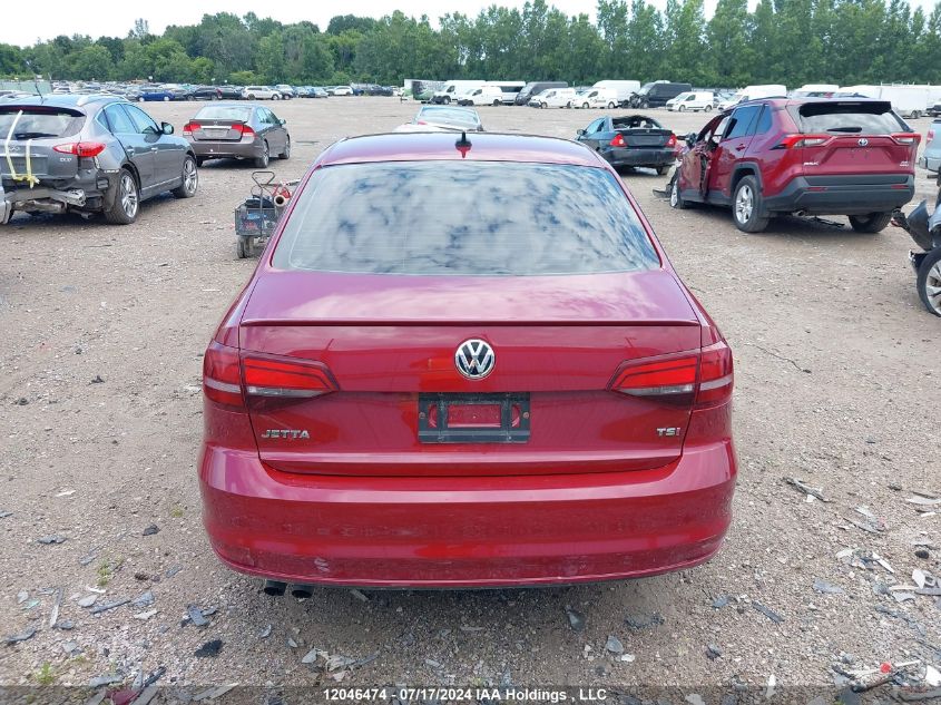 2017 Volkswagen Jetta VIN: 3VWDB7AJ4HM368344 Lot: 12046474