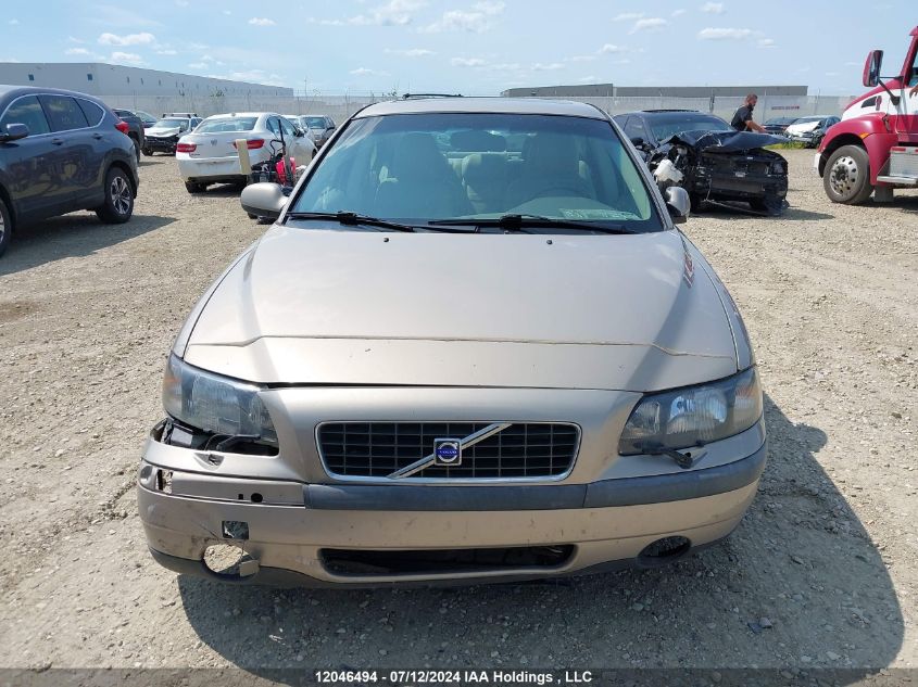 2002 Volvo S60 VIN: YV1RS61R022134784 Lot: 12046494