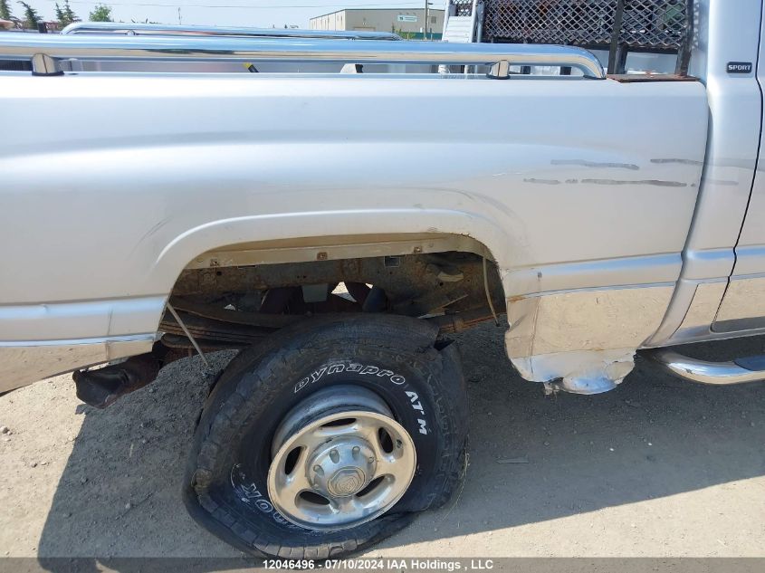 2001 Dodge Ram 2500 VIN: 1B7KF23711J602476 Lot: 12046496