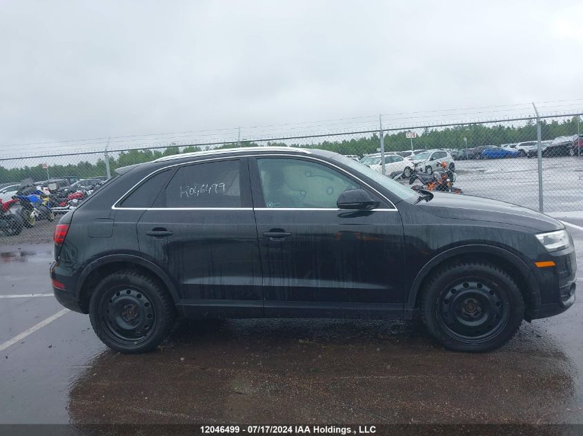 2015 Audi Q3 VIN: WA1GFEFSXFR013985 Lot: 12046499