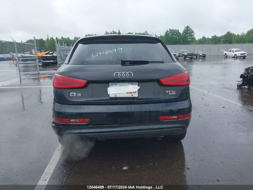 2015 Audi Q3 VIN: WA1GFEFSXFR013985 Lot: 12046499