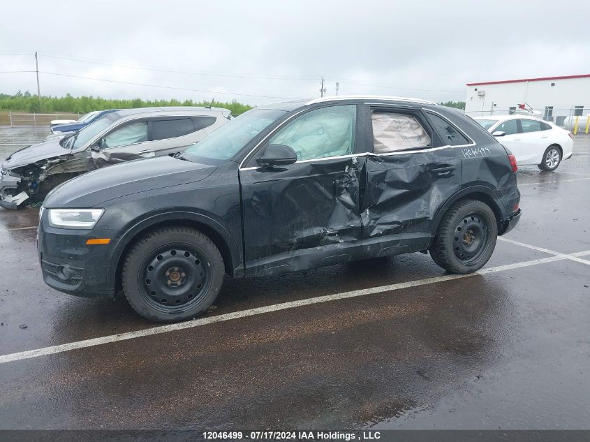 2015 Audi Q3 VIN: WA1GFEFSXFR013985 Lot: 12046499