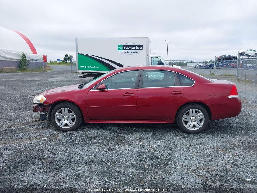 2011 Chevrolet Impala Lt VIN: 2G1WB5EK6B1222070 Lot: 12046517