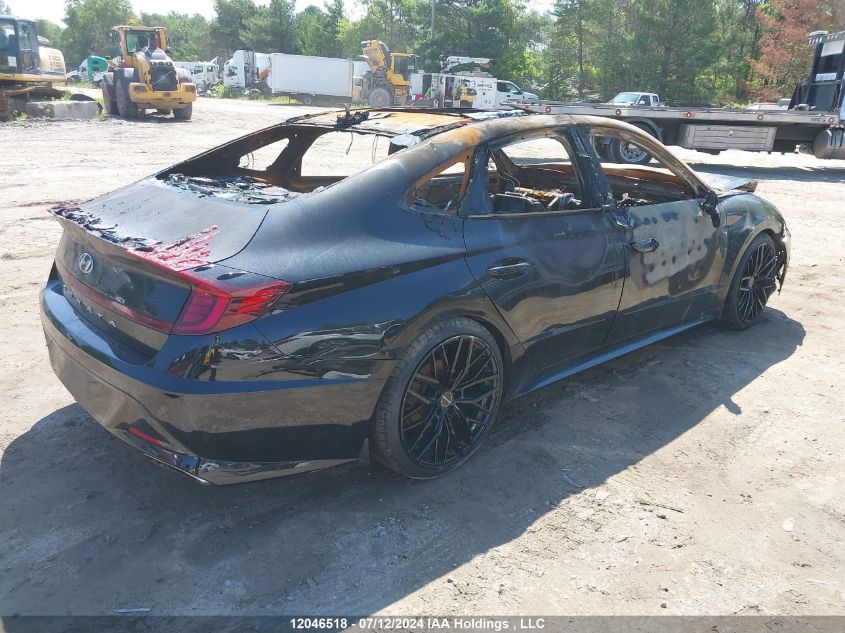 5NPEJ4J26MH110442 2021 Hyundai Sonata Sport 1.6T 4Dr