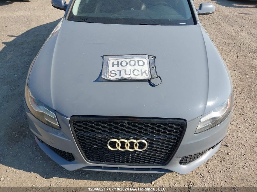 2011 Audi A4 2.0T Premium VIN: WAUBFAFL9BN027019 Lot: 12046521