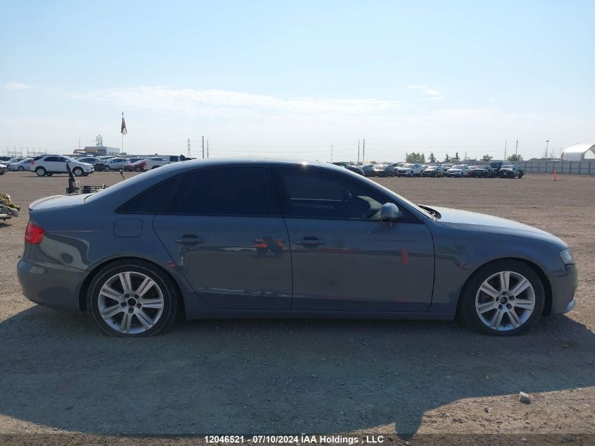 2011 Audi A4 2.0T Premium VIN: WAUBFAFL9BN027019 Lot: 12046521