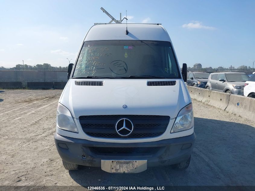 2013 Mercedes-Benz Sprinter 2500 VIN: WD3BE7CC4D5781083 Lot: 12046535