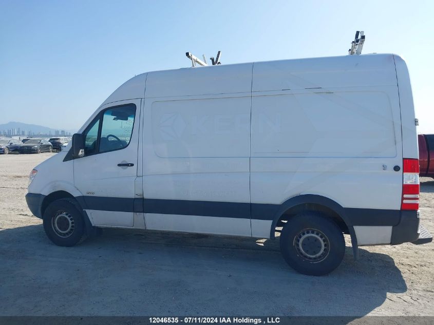 2013 Mercedes-Benz Sprinter 2500 VIN: WD3BE7CC4D5781083 Lot: 12046535