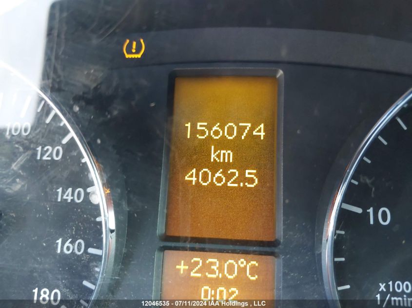 2013 Mercedes-Benz Sprinter 2500 VIN: WD3BE7CC4D5781083 Lot: 12046535