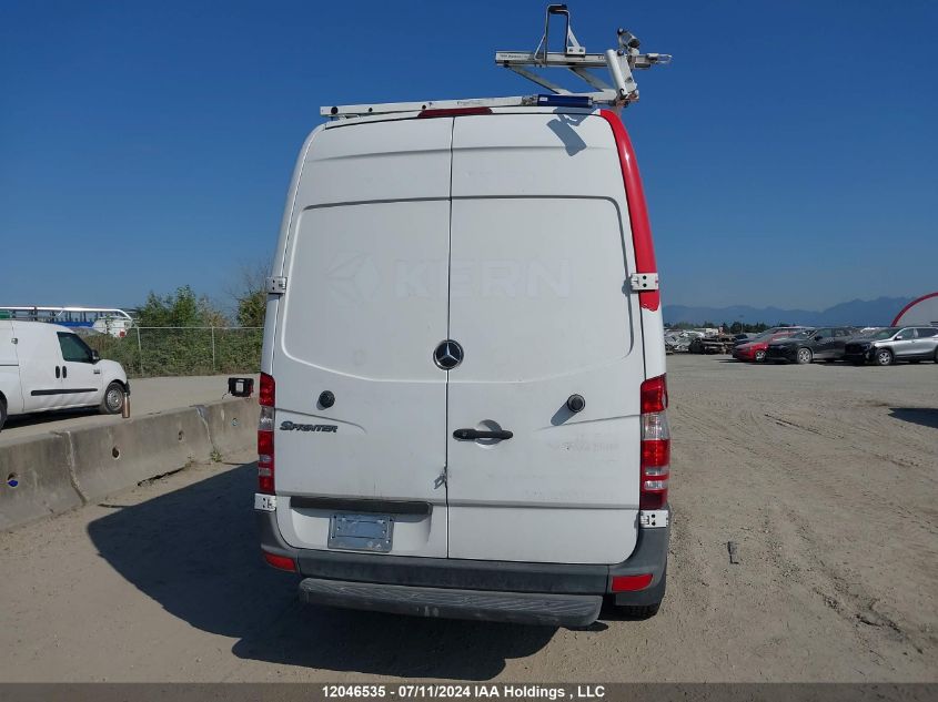 2013 Mercedes-Benz Sprinter 2500 VIN: WD3BE7CC4D5781083 Lot: 12046535