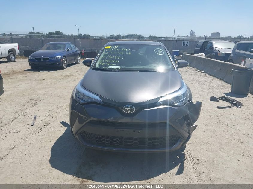 2022 Toyota C-Hr Le VIN: JTNKHMBX8N1132861 Lot: 12046541