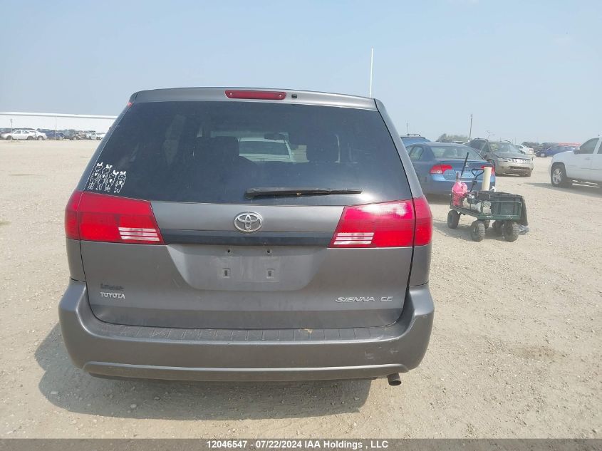 2005 Toyota Sienna Ce VIN: 5TDZA29C85S251527 Lot: 12046547