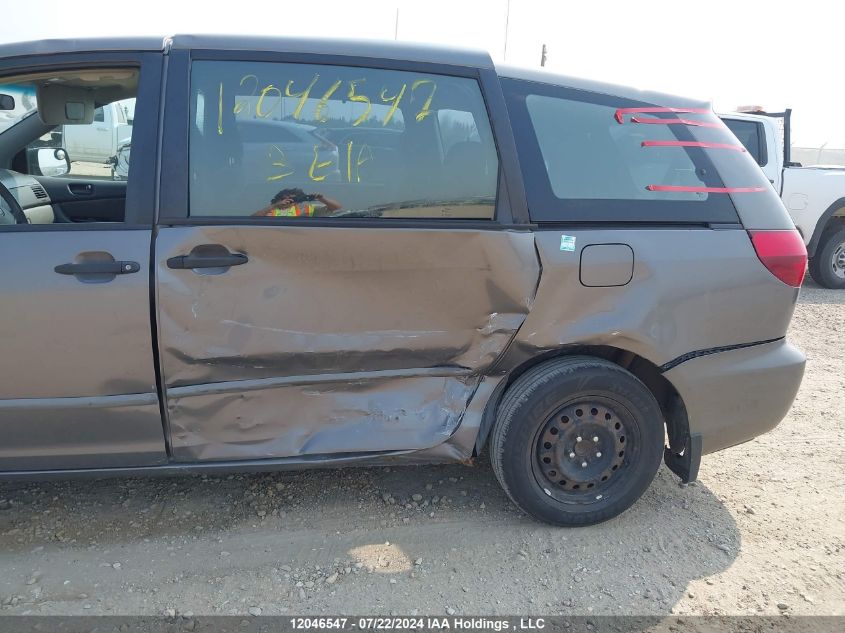 2005 Toyota Sienna Ce VIN: 5TDZA29C85S251527 Lot: 12046547