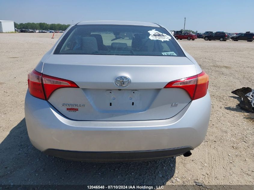 2017 Toyota Corolla VIN: 2T1BURHE7HC863672 Lot: 12046548