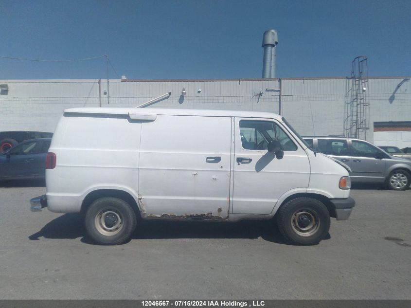 1997 Dodge Ram Van B2500 VIN: 2B7HB21Y3VK560467 Lot: 12046567