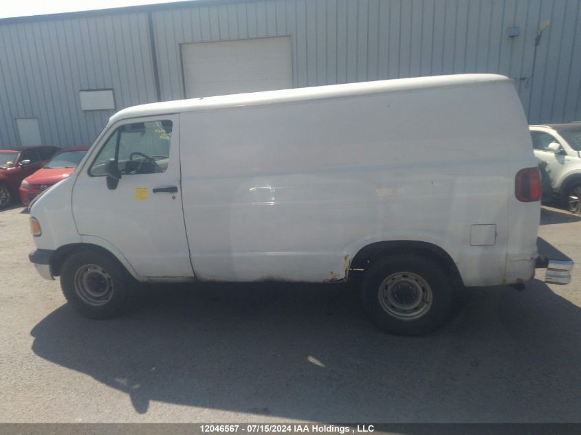1997 Dodge Ram Van B2500 VIN: 2B7HB21Y3VK560467 Lot: 12046567