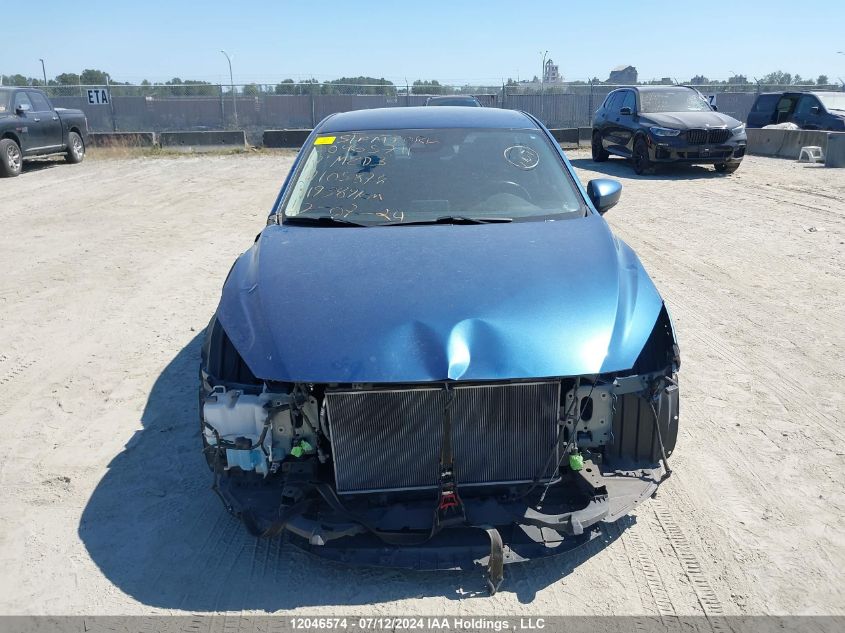 2017 Mazda Mazda3 VIN: JM1BN1V76H1105878 Lot: 12046574