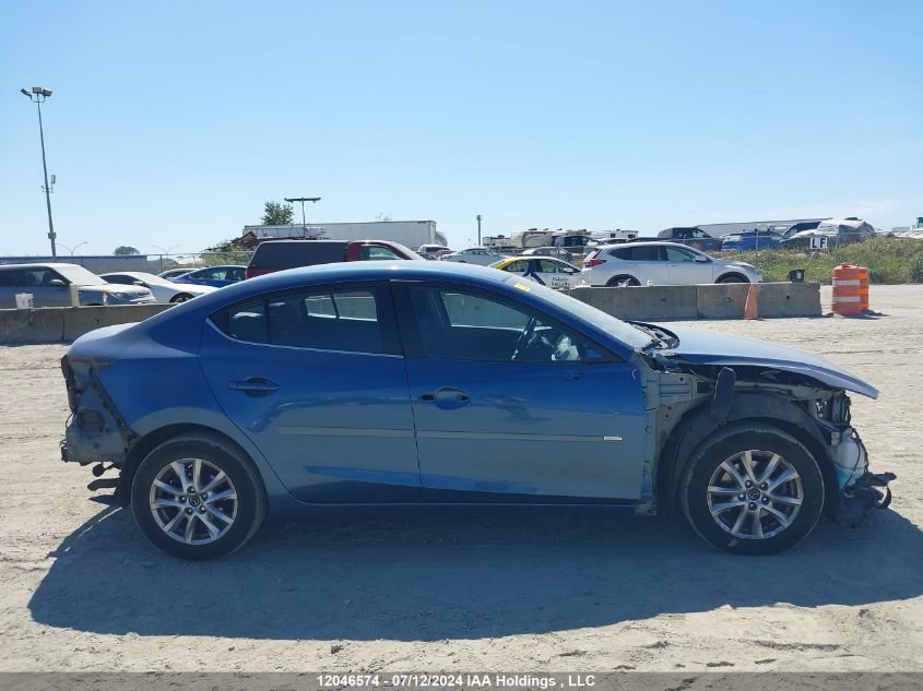 2017 Mazda Mazda3 VIN: JM1BN1V76H1105878 Lot: 12046574