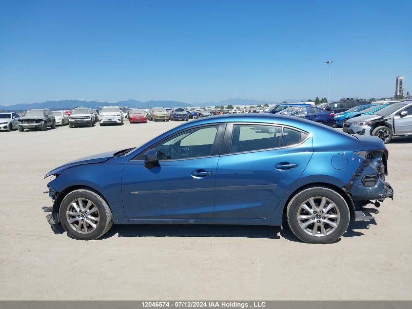 2017 Mazda Mazda3 VIN: JM1BN1V76H1105878 Lot: 12046574