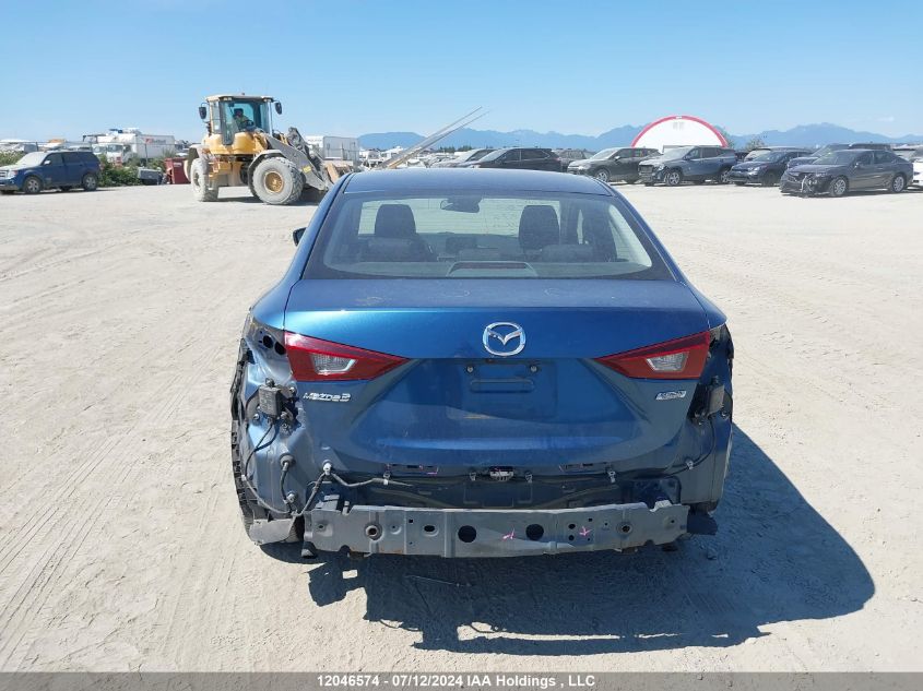 2017 Mazda Mazda3 VIN: JM1BN1V76H1105878 Lot: 12046574