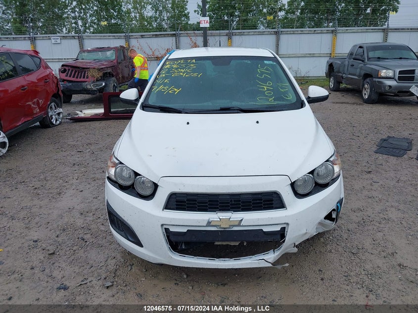 2012 Chevrolet Sonic VIN: 1G1JC6EH9C4204251 Lot: 12046575