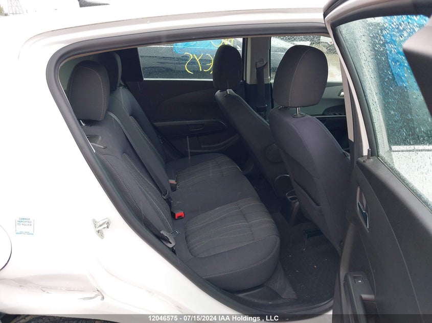 2012 Chevrolet Sonic VIN: 1G1JC6EH9C4204251 Lot: 12046575