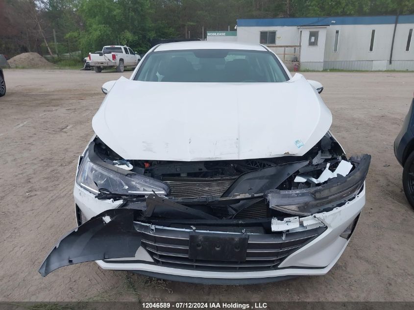 2019 Hyundai Elantra Preferred VIN: KMHD84LFXKU830767 Lot: 12046589