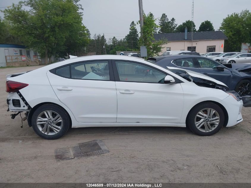 2019 Hyundai Elantra Preferred VIN: KMHD84LFXKU830767 Lot: 12046589