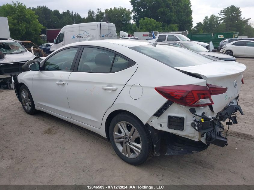 2019 Hyundai Elantra Preferred VIN: KMHD84LFXKU830767 Lot: 12046589