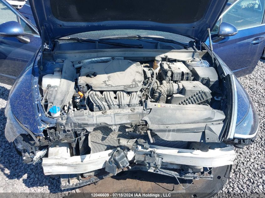 2021 Hyundai Sonata Se VIN: 5NPEG4JA9MH127645 Lot: 12046609