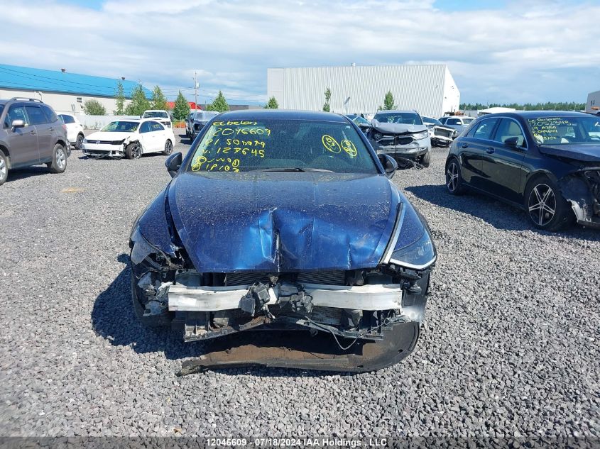 2021 Hyundai Sonata Se VIN: 5NPEG4JA9MH127645 Lot: 12046609