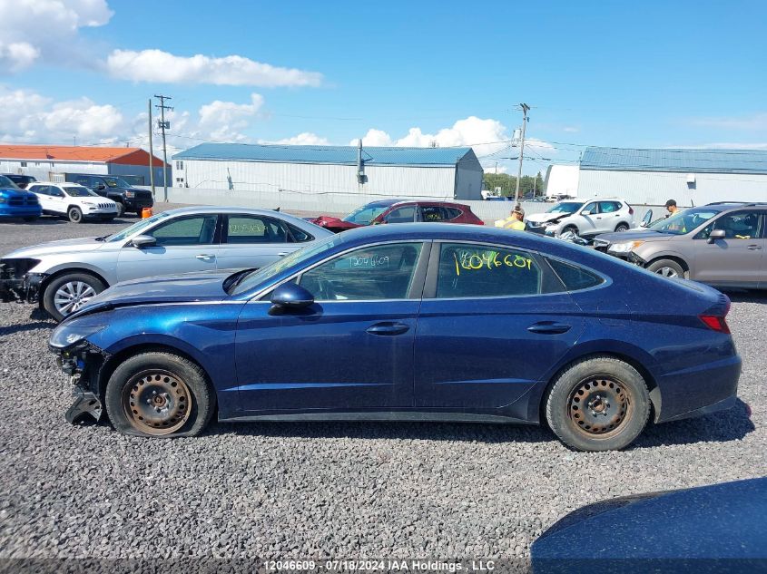 2021 Hyundai Sonata Se VIN: 5NPEG4JA9MH127645 Lot: 12046609